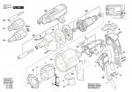 Bosch 3 601 D45 241 GSR 6-60 TE Drill Screwdriver Spare Parts